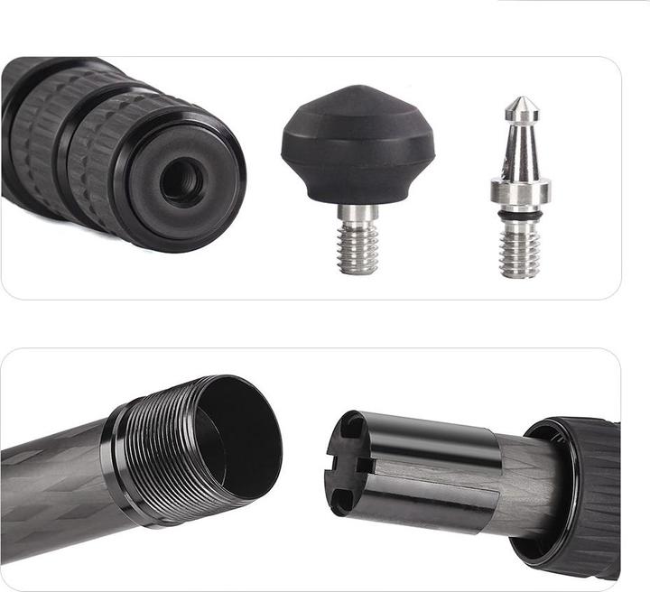 Produktbild Leofoto Carbon Stativ LY-284C mit 30mm Kugelkopf (Set) (Metall, Carbon)