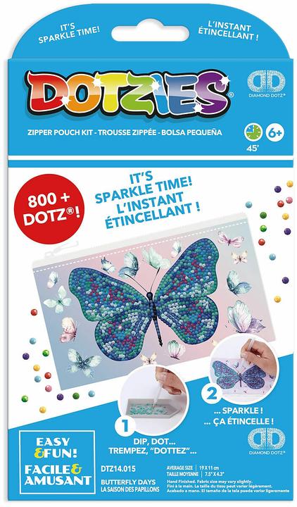 Image du produit Diamond Dotz Etui Diamond Painting Papillon