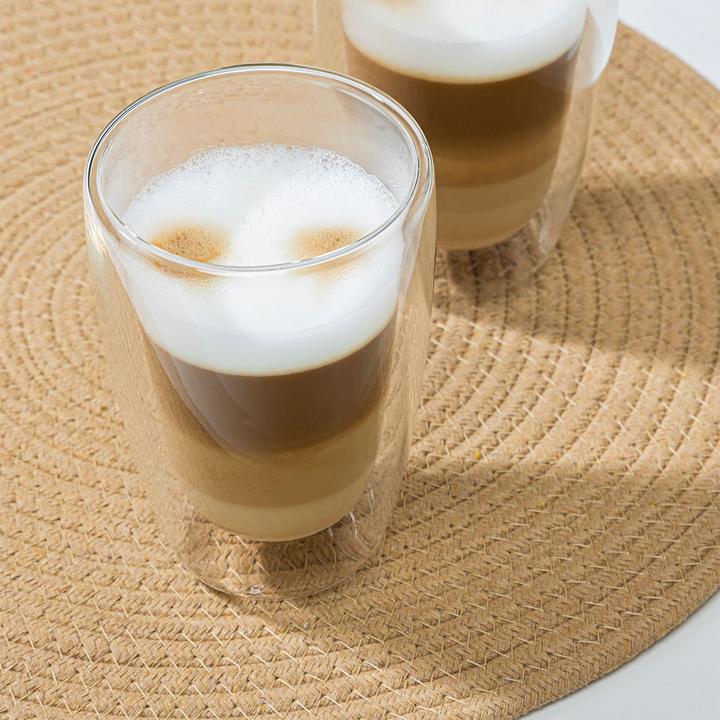 Actual product image Fs-Star Latte Macchiato Glass Set of 2 Double Walled (400 ml, 2 x)