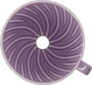 Image du produit Hario V60-02 Goutte à café en céramique, violet chiné