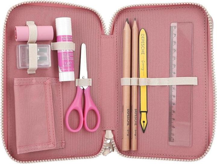 Actual product image Depesche Miss Melody triple pencil case FLOWERS ( 0412869 )
