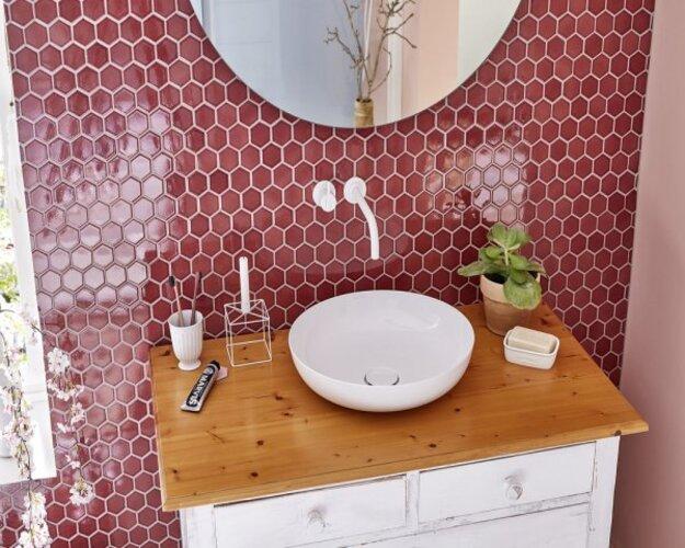 Actual product image Kaldewei Miena washbasin bowl, 3181, round, without overflow, diameter 380mm, 909406000 (502 mm, 481 mm)