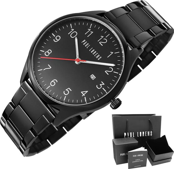 Actual product image Paul Lorens LADIES' WATCH - 8154A-6F3 (zg502c) + BOX (165 mm)