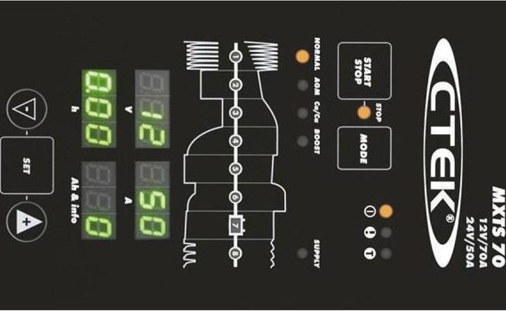 Actual product image Ctek Mxts 70/50 (12V, 24V, 70 A)