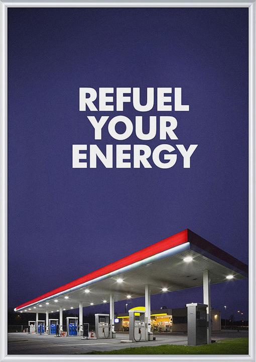 Image du produit Showdown Displays Showdown® Présentoirs Cadre clipsé argenté 87,2 x 122,0 cm