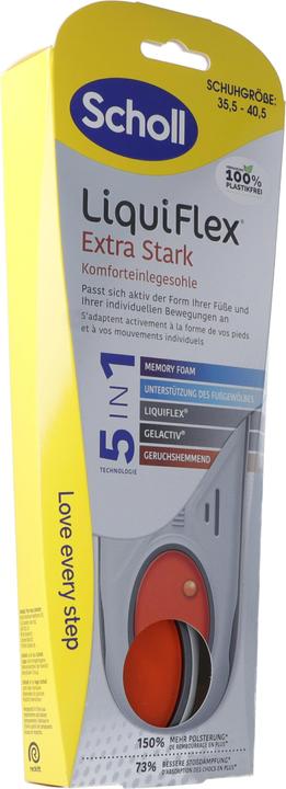 Actual product image Scholl LiquidFlex insole