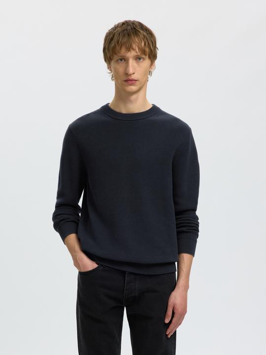 Actual product image Selected Crew Neck Pullover (XXL)