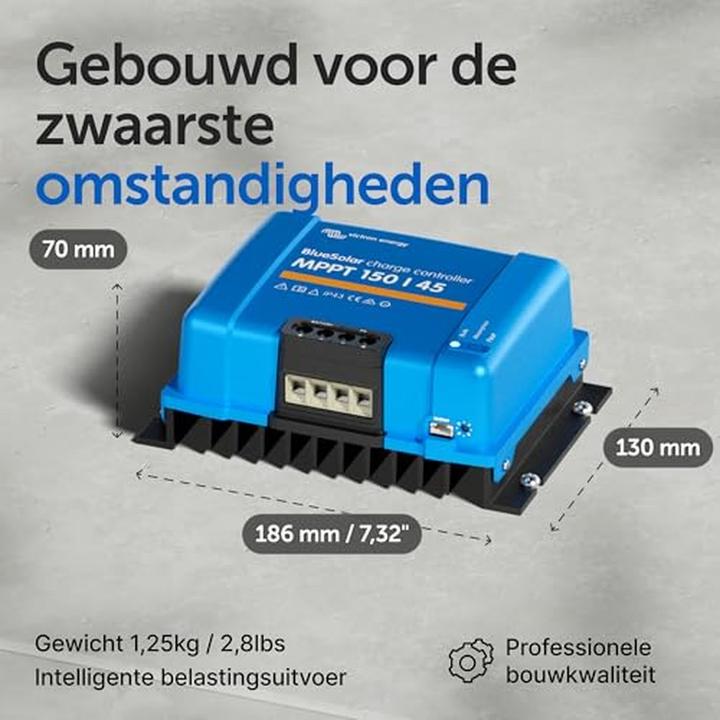 Actual product image Victron Energy BlueSolar MPPT 150/45