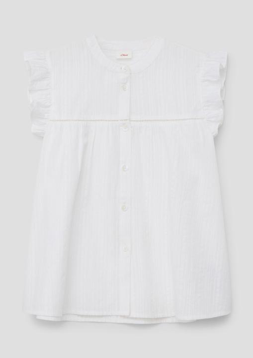 Immagine prodotto s.Oliver Bluse Bluse mit kurzen Volantärmeln (M)