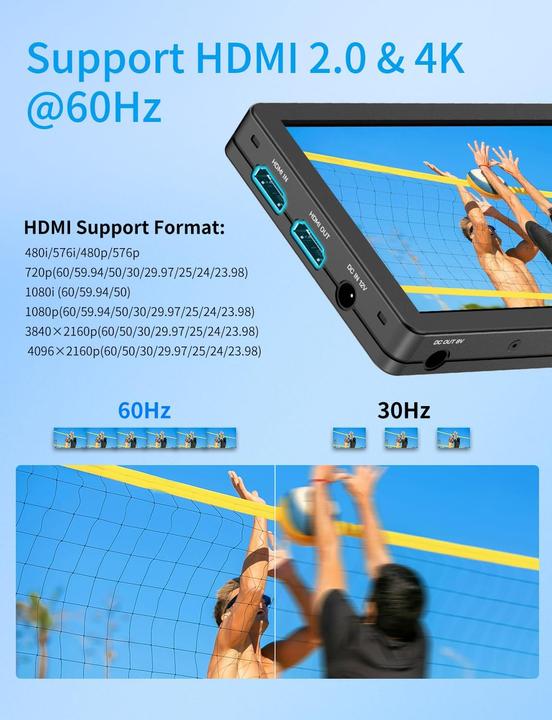 Immagine prodotto Feelworld T6 6" Monitor with Metal Case (6")