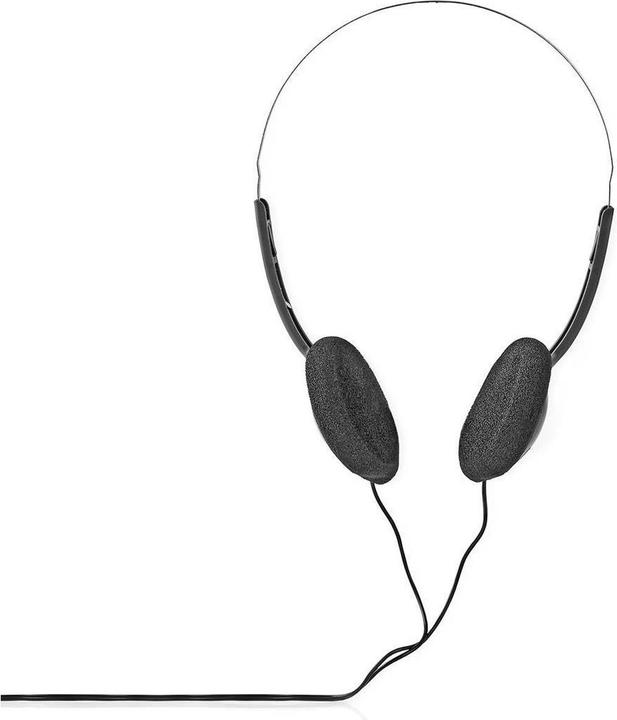 Image du produit Nedis Casque supra-auriculaire Câblé 1,2 m Noir, one-Size, HPWD1101BK (Filaire)