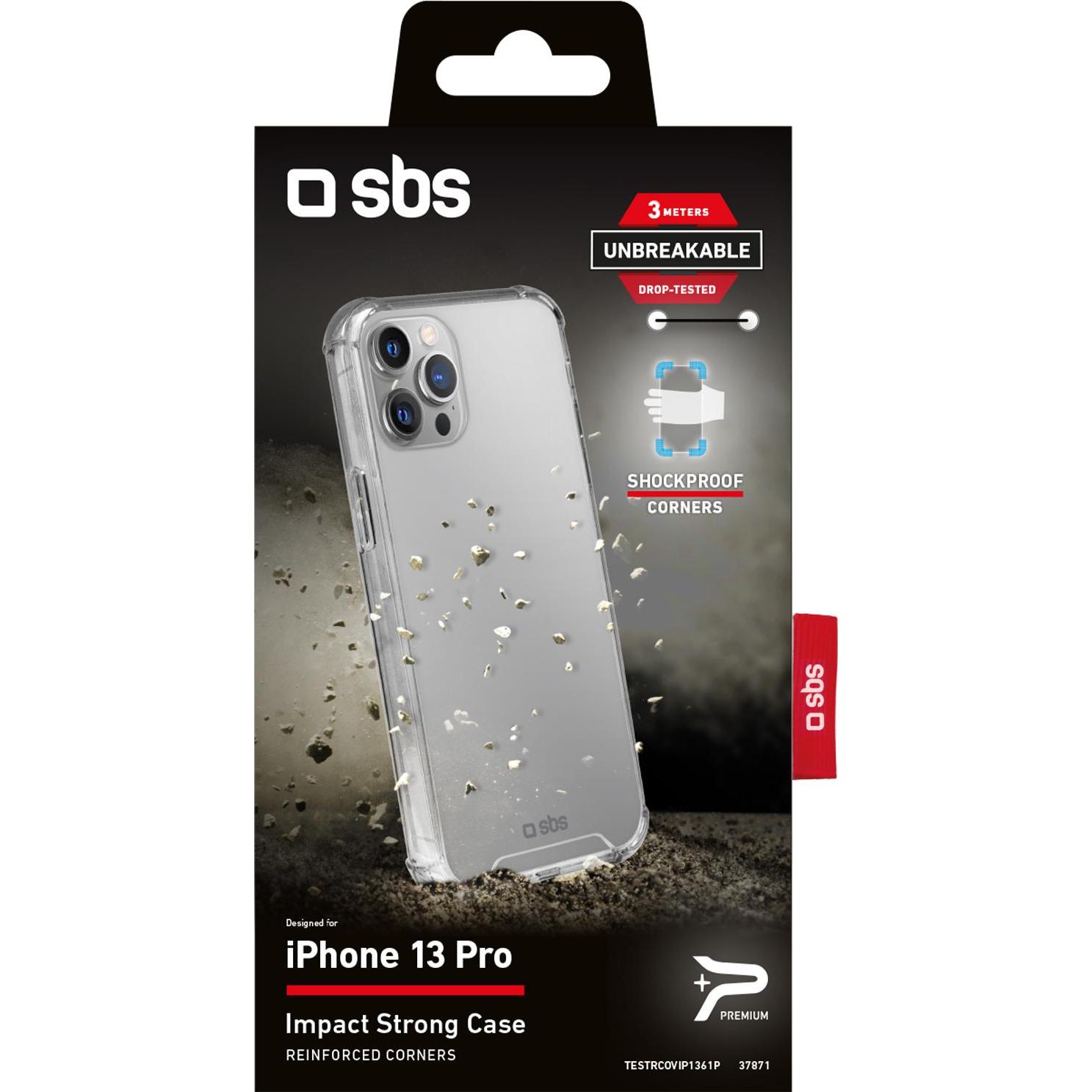 Thumbnail - SBS Schutzhülle (Apple iPhone 13 Pro), Smartphone Hülle, Transparent