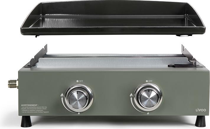 Immagine prodotto Livoo Plancha a gas 2 bruciatori (5 kW)