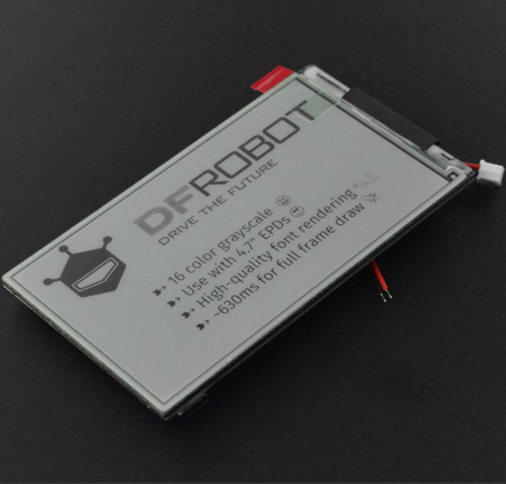 Image du produit DFRobot Écran E-Ink 4.7inch 540x960 avec ESP32