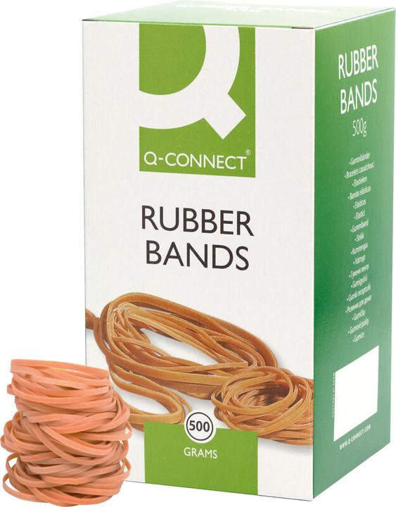 Immagine prodotto Q-Connect Bande di gomma (550 pz.)