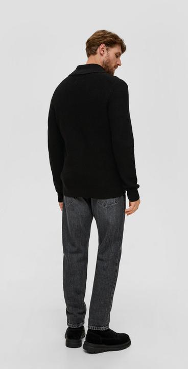 Actual product image s.Oliver Strickpullover Strickpullover mit Schalkragen (S)