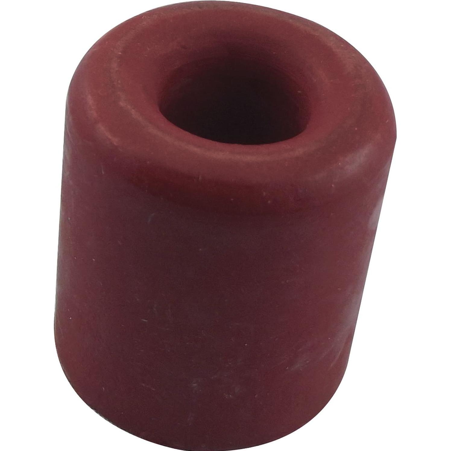 Franz Haas, Türstopper, Wand-u. Bodentürpuffer - Ø¸ 30 mm, Höhe 30 mm, Gummi rot (1 Stück)