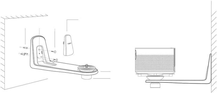 Actual product image XGIMI X-Wall wall mount (Wall)