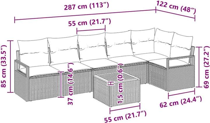 Produktbild vidaXL Millie