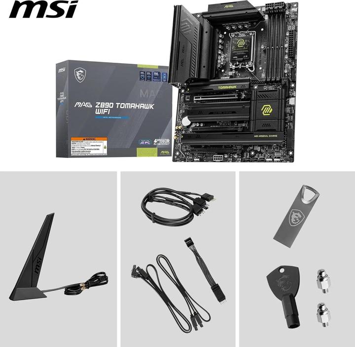 Produktbild MSI MAG Z890 TOMAHAWK WIFI (LGA 1851, Intel Z890, ATX)