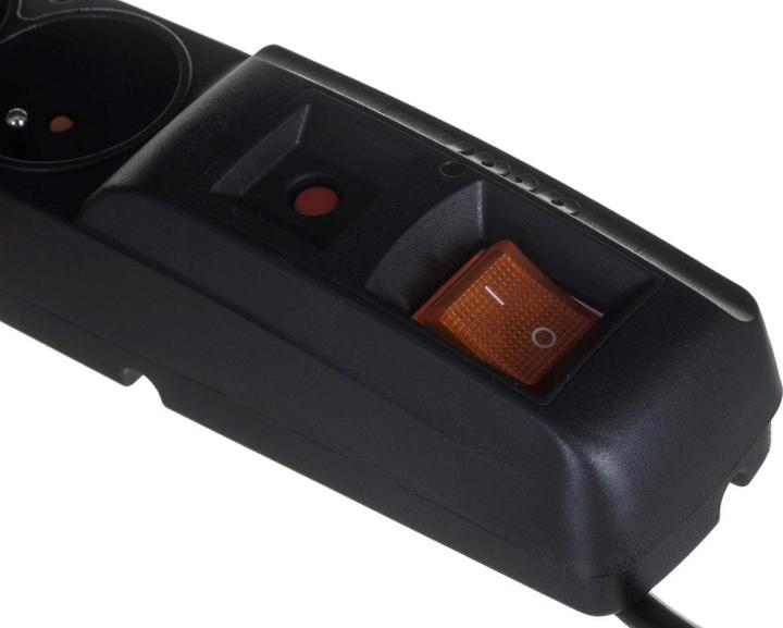 Actual product image Acar F5 Extension Cable 5 AC Outputs Indoor (1.50 m, CEE 7/5)