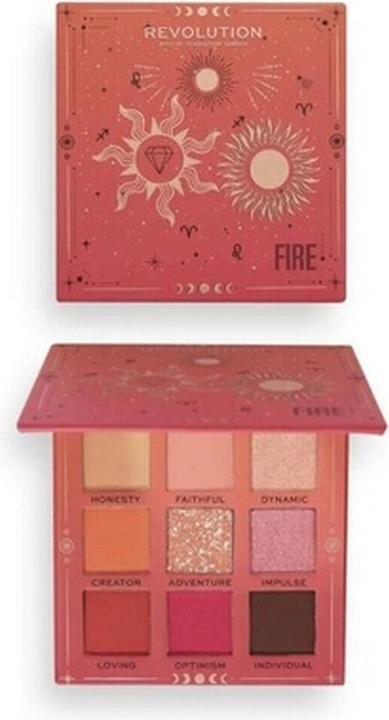 Image du produit Makeup Revolution Palette d'ombres fantaisie (Incendie)