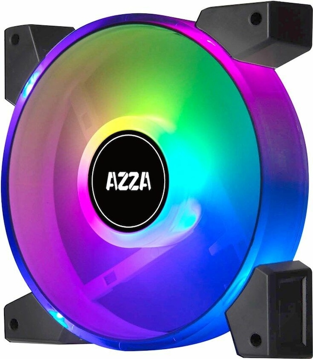 Azza Hurricane II Digital RGB (120 mm, 4 x)