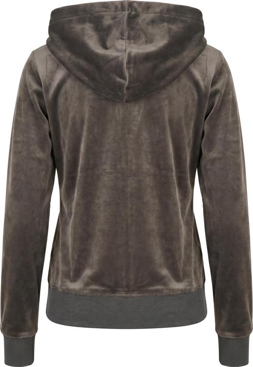 Actual product image Juicy Couture ZIP THROUGH HOODIE WITH ZIP PULL & JC - 102755 (S)