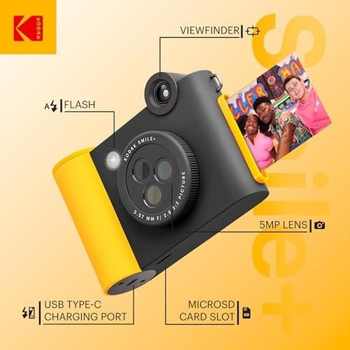 Image du produit Kodak Fotocamera Digitale 2in1 Smile con Stampante Foto Bluetooth