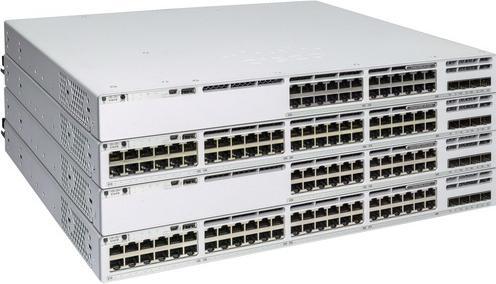 Produktbild Cisco Catalyst 9300L - Network Essentials - switch - L3 - Managed - 48 x 10/100/1000 (PoE+) + 4 x 10 (48 Ports)