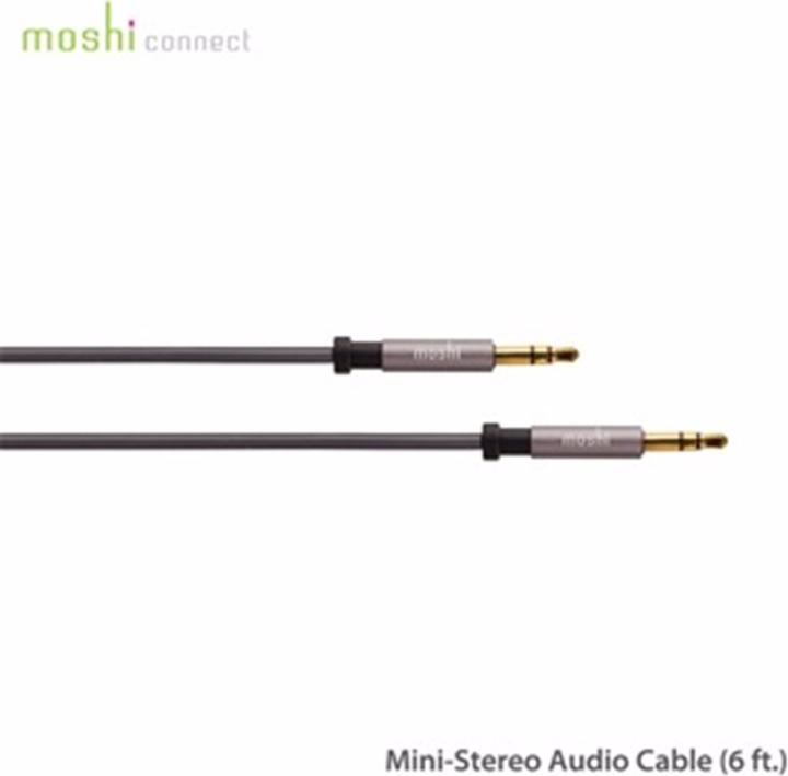 Immagine prodotto Moshi Mini cavo audio stereo nero (1.80 m, Cavo AUX)