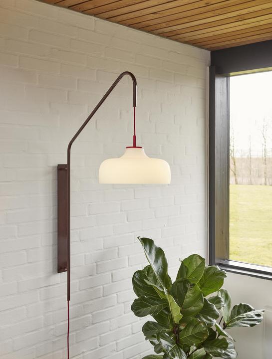 Actual product image Hübsch Current Wall Light Red (E27)