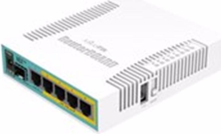 Produktbild MikroTik RB960PGS: HEX PoE 5 Port Router 5x 1000Mbps
