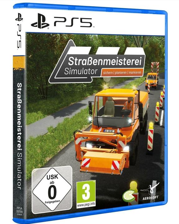 Produktbild Aerosoft Strassenmeisterei Simulator (PS5, DE)