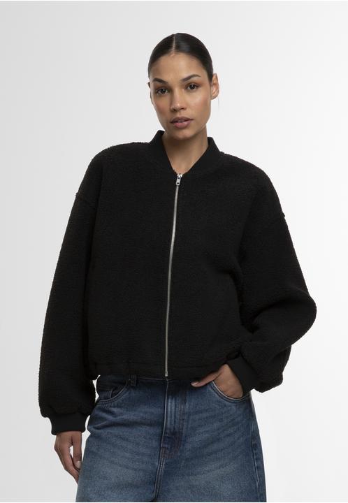 Actual product image Urban Classics Ladies Structured Bomber Jacket black M (M)