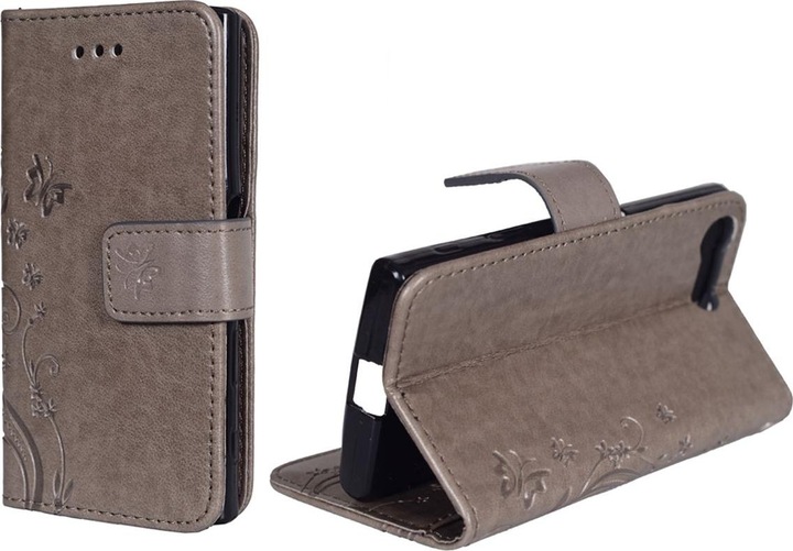 Produktbild König Design Schutz Handy Hülle für Sony Xperia X Compact Case Cover Tasche Wallet Etui Neu (Sony Xperia X Compact)