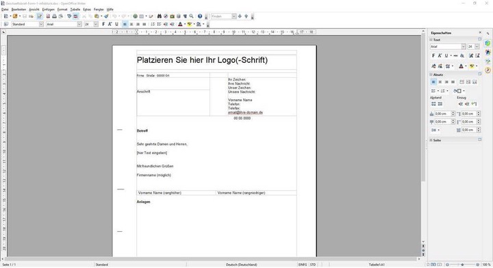 Actual product image Bhv OpenOffice 4.1.6 Starter (1 User, unlimited)