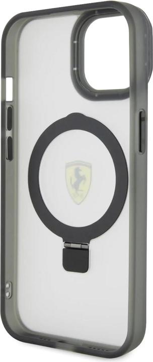 Image du produit Ferrari FEHMP15SUSCAH iPhone 15 6.1" transparent hardcase Ring Stand 2023 Collection MagSafe (Apple iPhone 15)