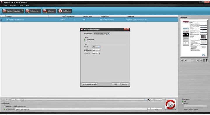 Actual product image Bhv PDF-2-Word Premium (1 User, unlimited)