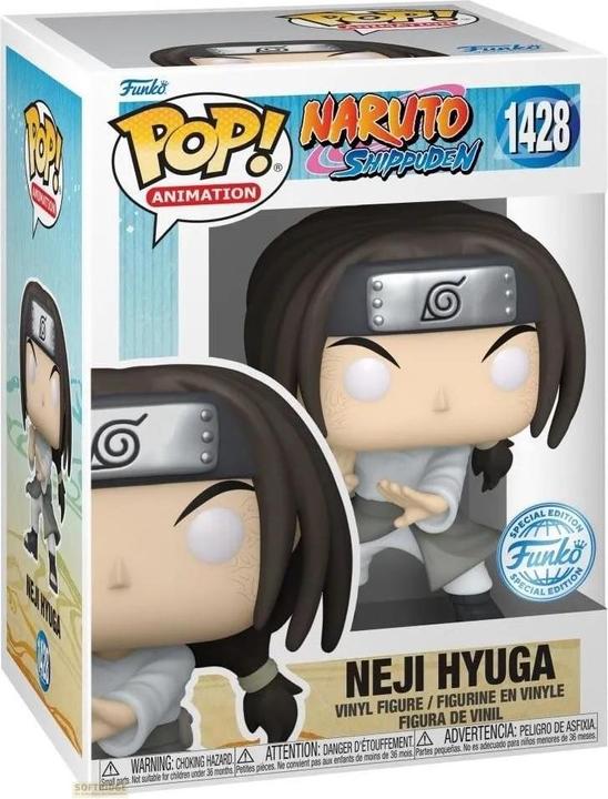 Actual product image Funko POP! Naruto Shippuden Neji Hyuga Exclusive