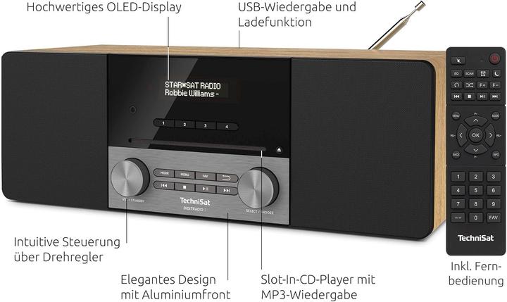 Actual product image TechniSat DigitRadio 3 (DAB+, FM, Bluetooth)