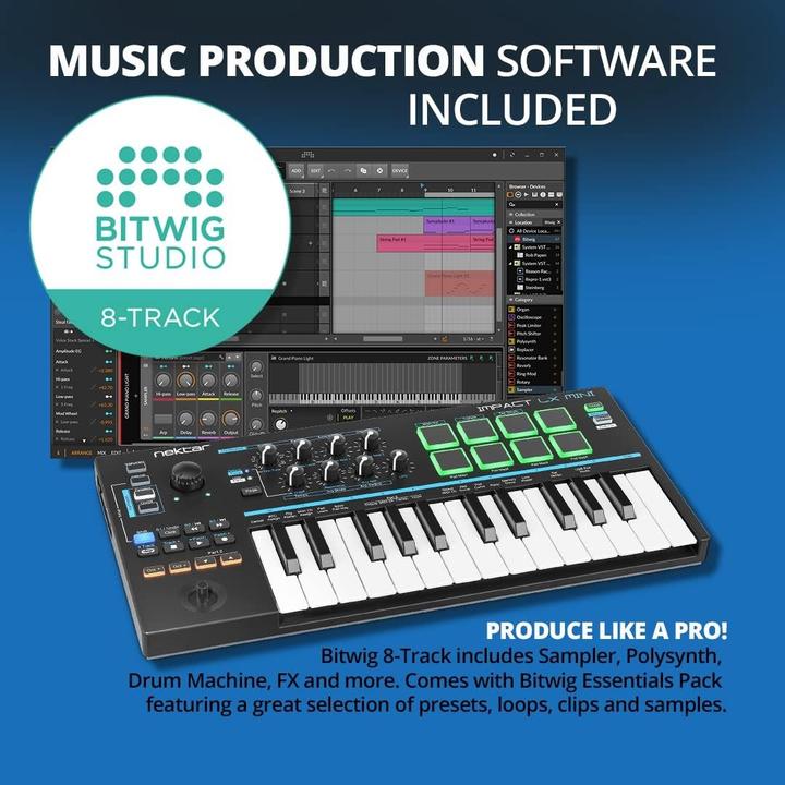 Produktbild Nektar Keyboard Controller Impact LX Mini (Keyboard)