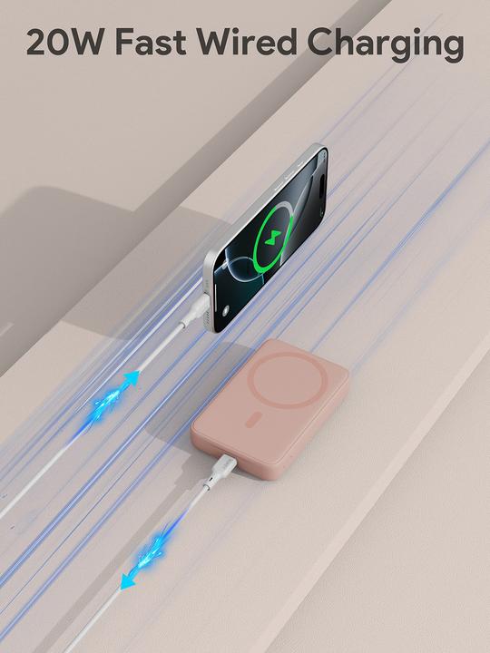 Actual product image Aukey MagFusion Slim (10000 mAh, 20 W)