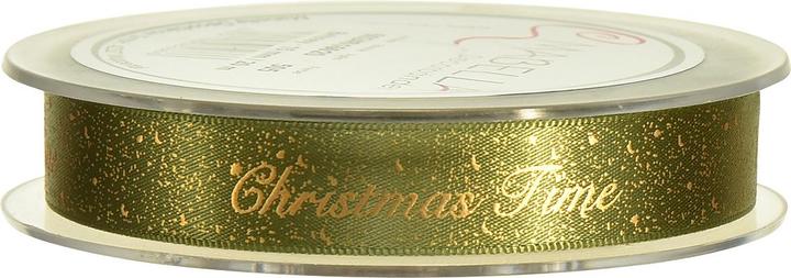 Immagine prodotto Mabella Dekoratives Weihnachtsband mit Aufschrift Christmas Time