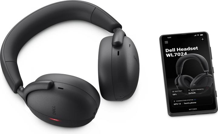Produktbild Dell Premier Wireless ANC Headset - WL70 (Kabellos, USB-C)