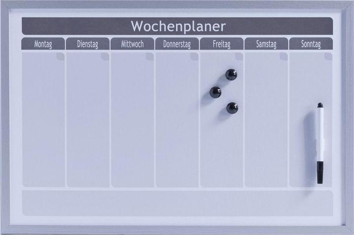 Produktbild Zeller Present Wochenplaner (Wochenplaner, Magnettafel, Whiteboard, 60 x 40 cm)