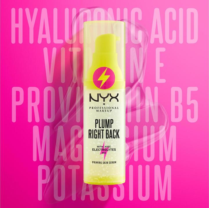 Actual product image NYX Professional Make-Up Plump Right Back Serum & Primer (01 plump right back)