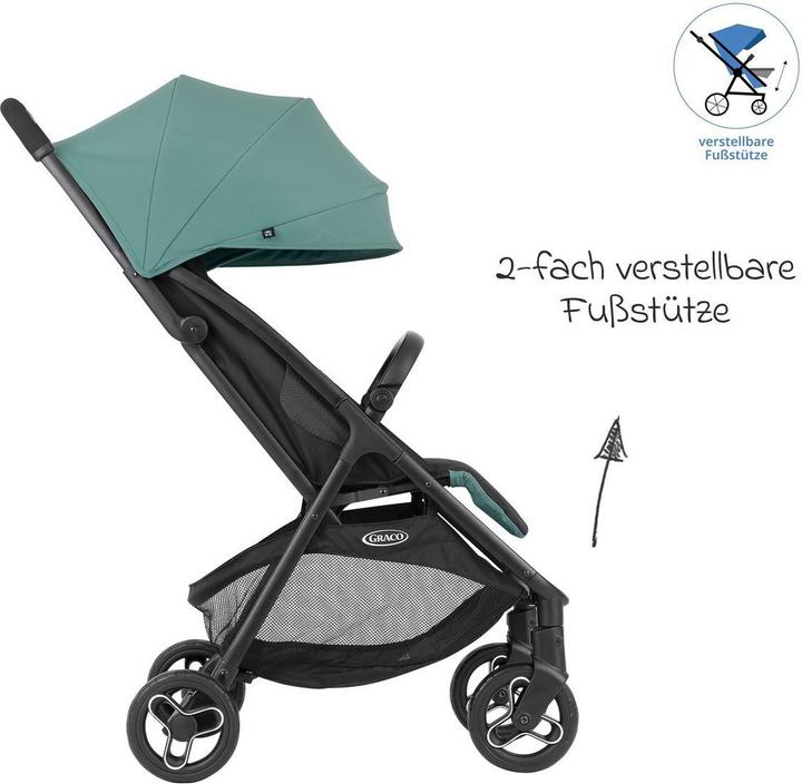 Actual product image Graco Buggy Myavo Mint 2024 (6 Months - 4 years)