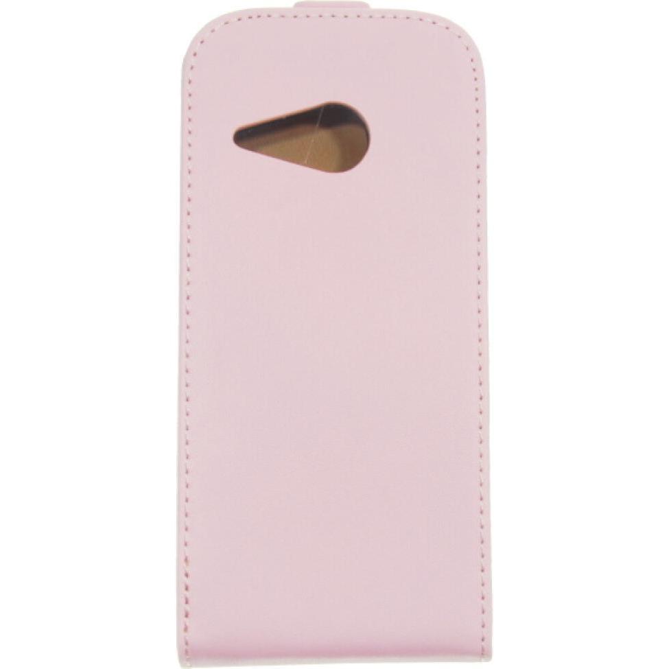 Thumbnail - OEM Slim Leder Flip Case HTC M8 mini rosa (HTC One Mini 2), Smartphone Hülle, Rosa