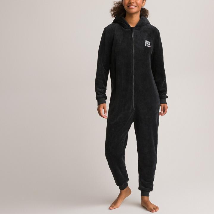 Produktbild La Redoute Collections Katzen-Onesie aus Webpelz (158)